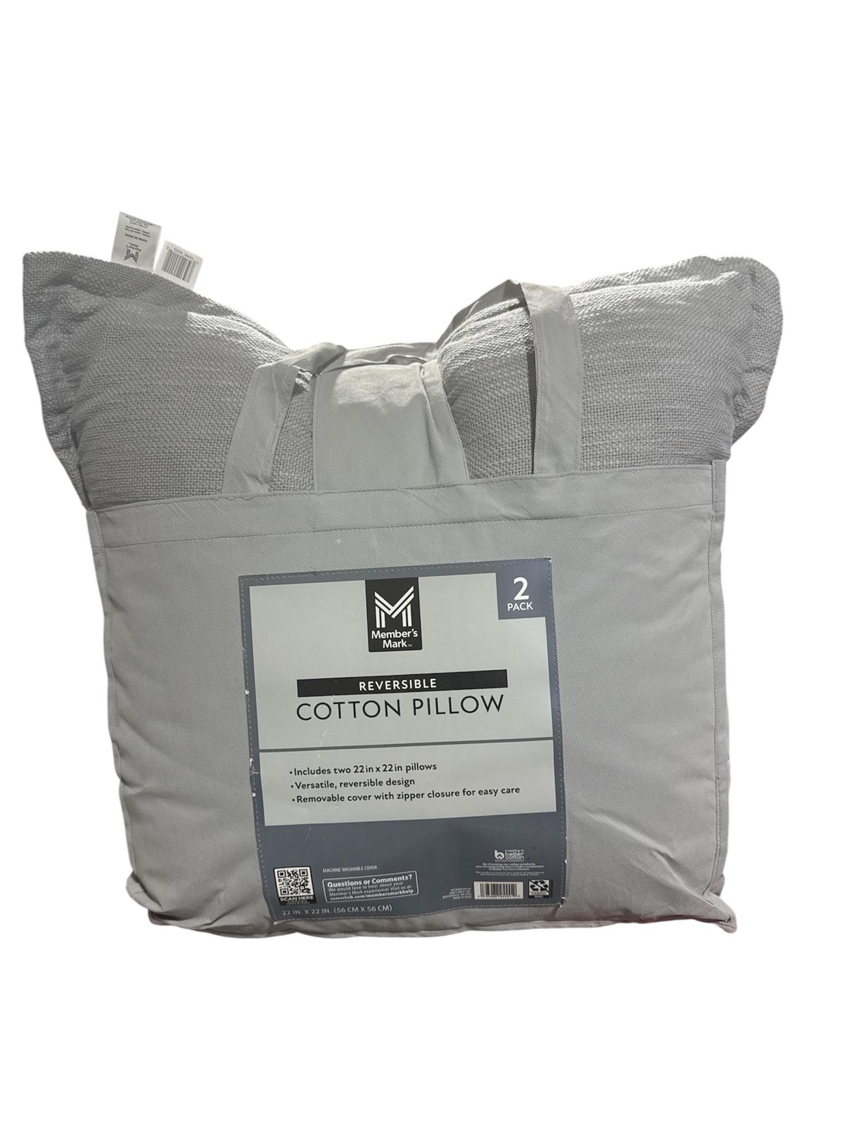 MM 2PK COTTON PILLOW - Bellso